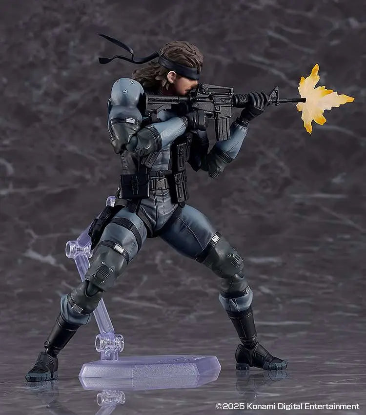 MAX FACTORY - METAL GEAR SOLID METAL GEAR SOLID SNAKE UPDATE EDITION FIGMA AF ACTION FIGURE 16 cm