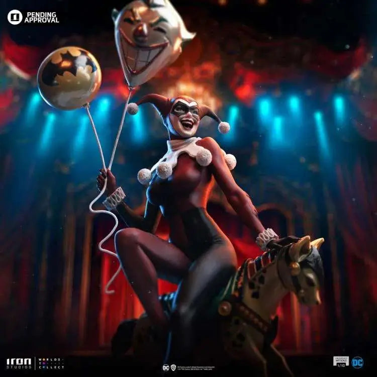 IRON STUDIOS HARLEY QUINN - DC UNLEASHED 1/10 STATUA 30 cm