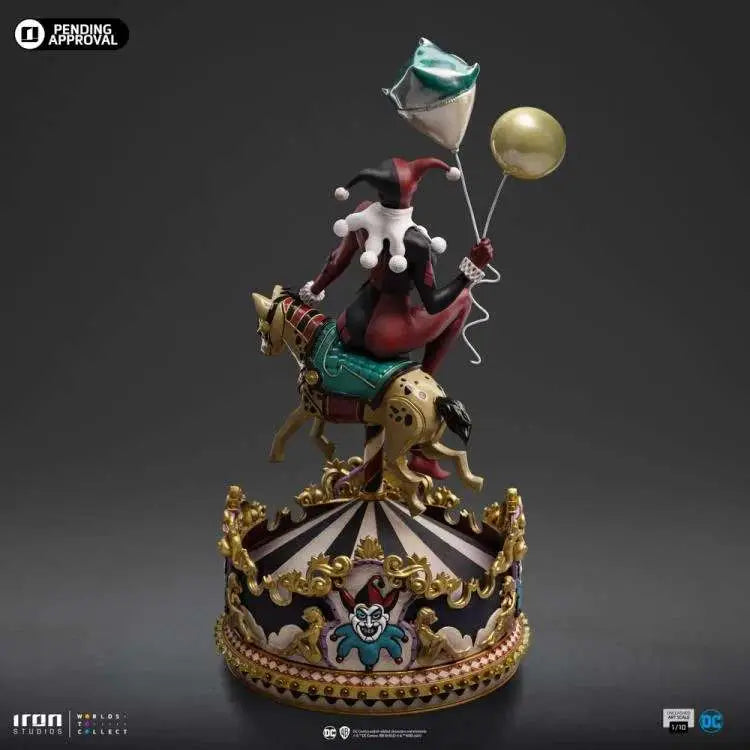 IRON STUDIOS HARLEY QUINN - DC UNLEASHED 1/10 STATUA 30 cm
