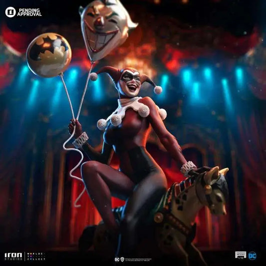 IRON STUDIOS HARLEY QUINN - DC UNLEASHED 1/10 STATUA 30 cm