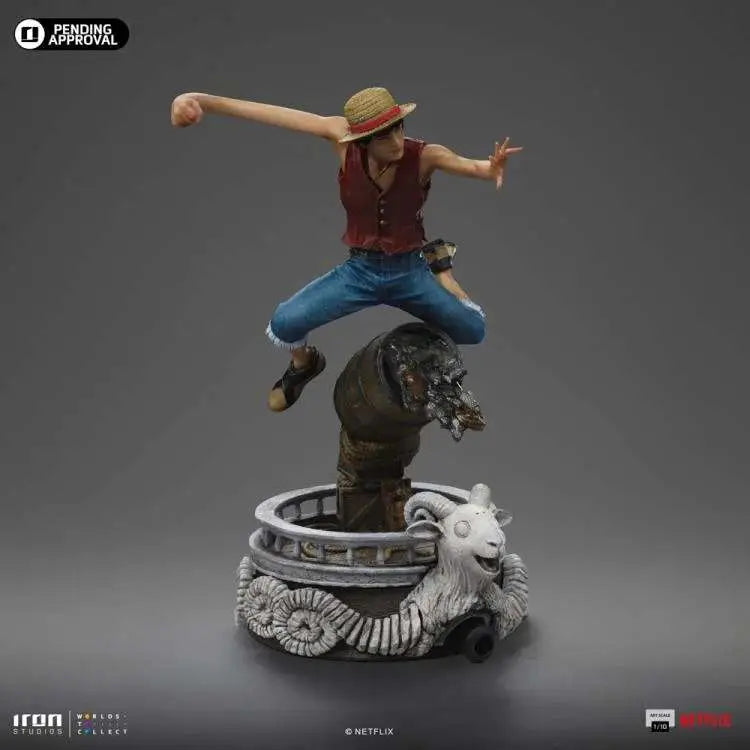 IRON STUDIOS LUFFY - ONE PIECE NETFLIX 1/10 STATUA 23 cm