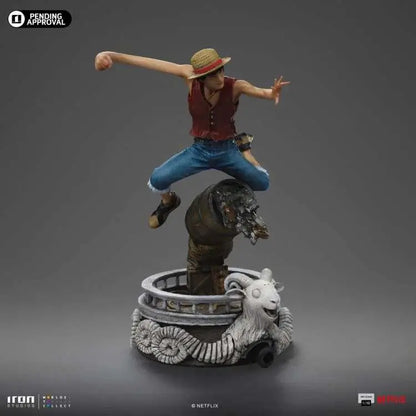 IRON STUDIOS LUFFY - ONE PIECE NETFLIX 1/10 STATUA 23 cm