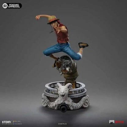 IRON STUDIOS LUFFY - ONE PIECE NETFLIX 1/10 STATUA 23 cm
