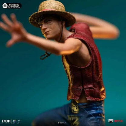 IRON STUDIOS LUFFY - ONE PIECE NETFLIX 1/10 STATUA 23 cm