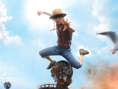 IRON STUDIOS LUFFY - ONE PIECE NETFLIX 1/10 STATUA 23 cm
