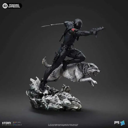 IRON STUDIOS GI JOE SNAKE EYES 1/10 STATUA 23 cm