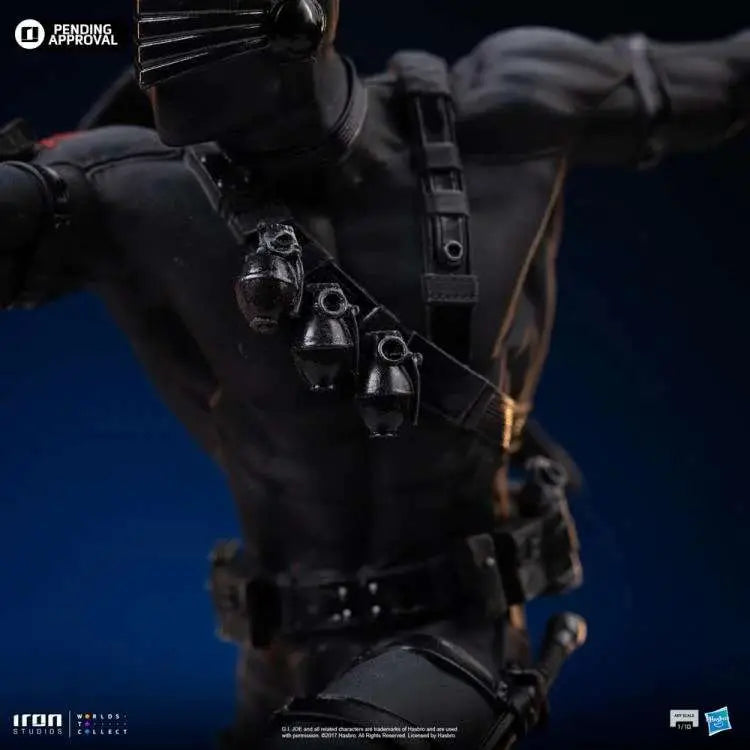 IRON STUDIOS GI JOE SNAKE EYES 1/10 STATUA 23 cm