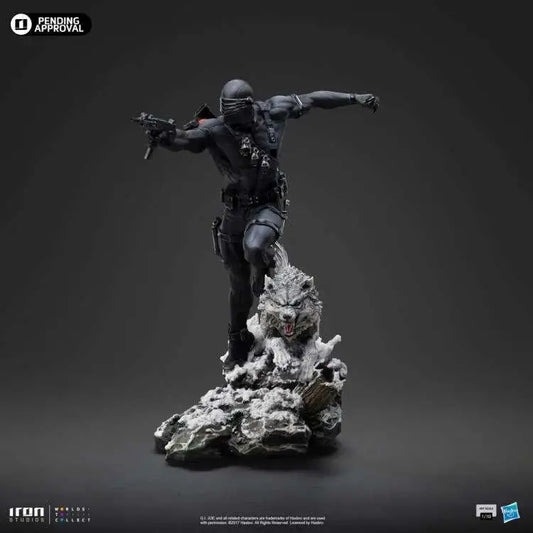 IRON STUDIOS GI JOE SNAKE EYES 1/10 STATUA 23 cm