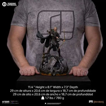 IRON STUDIOS LORD RINGS LEGOLAS UNLEASHED 1/10 STATUA 29 cm