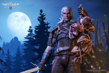PURE ARTS WITCHER 3 GERALT RIVIA ARTCULATED 1/6 ACTION FIGURE 30 cm