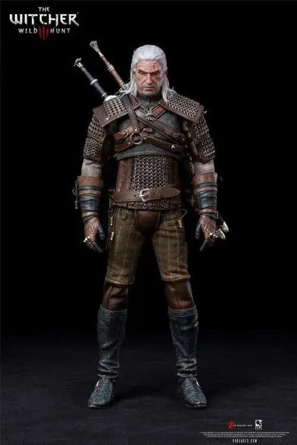 PURE ARTS WITCHER 3 GERALT RIVIA ARTCULATED 1/6 ACTION FIGURE 30 cm