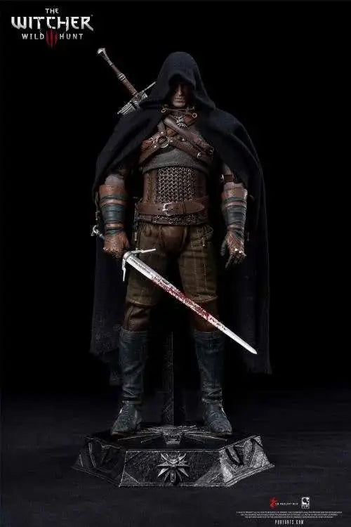 PURE ARTS WITCHER 3 GERALT RIVIA ARTCULATED 1/6 ACTION FIGURE 30 cm