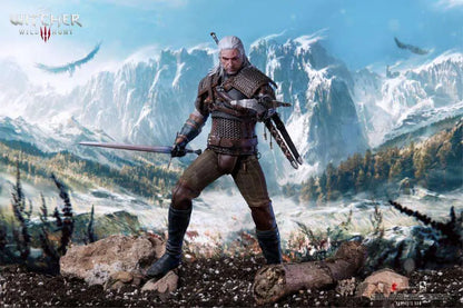 PURE ARTS WITCHER 3 GERALT RIVIA ARTCULATED 1/6 ACTION FIGURE 30 cm