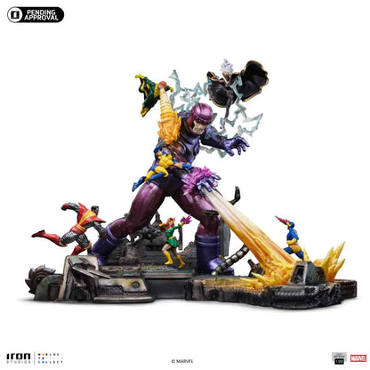 IRON STUDIOS X-MEN DANGER ROOM DIORAMA DEMI ART 1/20 STATUA 42 cm