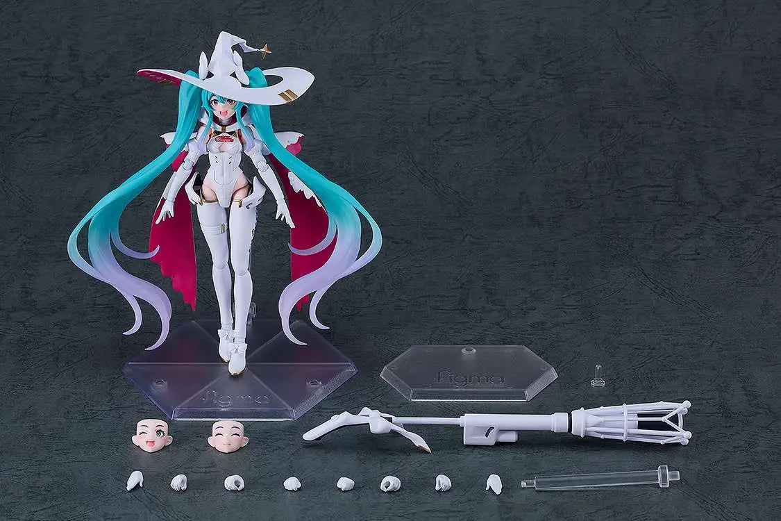 GOOD SMILE COMPANY HATSUNE MIKU RACING 2024 FIGMA AF ACTION FIGURE 16 cm