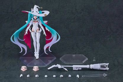 GOOD SMILE COMPANY HATSUNE MIKU RACING 2024 FIGMA AF ACTION FIGURE 16 cm