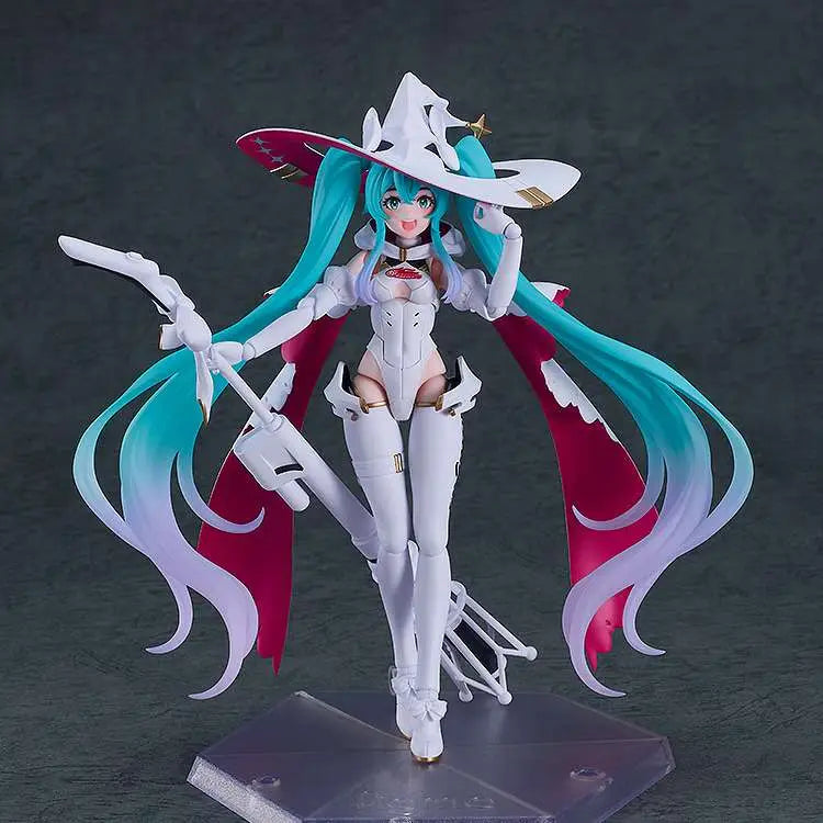 GOOD SMILE COMPANY HATSUNE MIKU RACING 2024 FIGMA AF ACTION FIGURE 16 cm