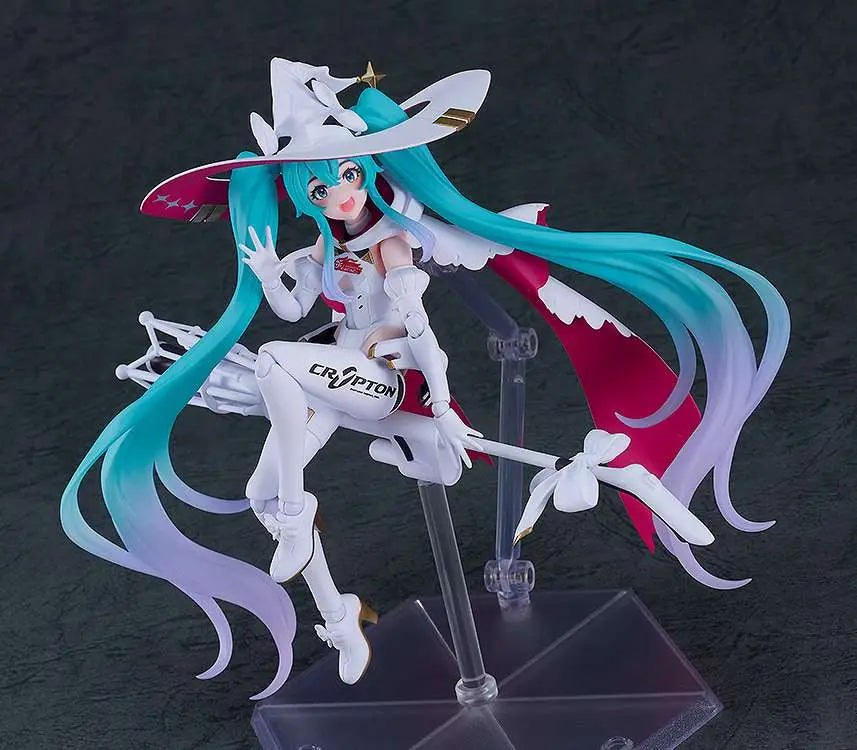 GOOD SMILE COMPANY HATSUNE MIKU RACING 2024 FIGMA AF ACTION FIGURE 16 cm