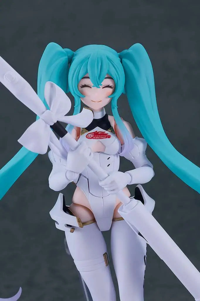 GOOD SMILE COMPANY HATSUNE MIKU RACING 2024 FIGMA AF ACTION FIGURE 16 cm