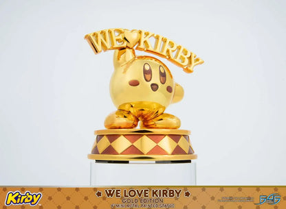 WE LOVE KIRBY GOLD EDITION STATUE