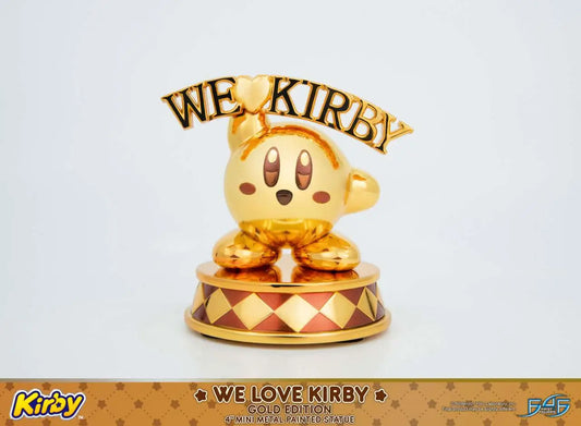 WE LOVE KIRBY GOLD EDITION STATUE