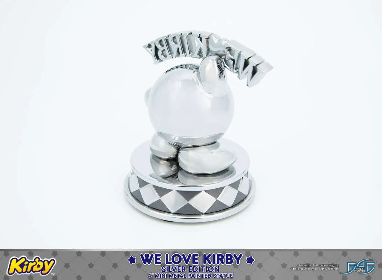 WE LOVE KIRBY SILVER EDITION STATUE