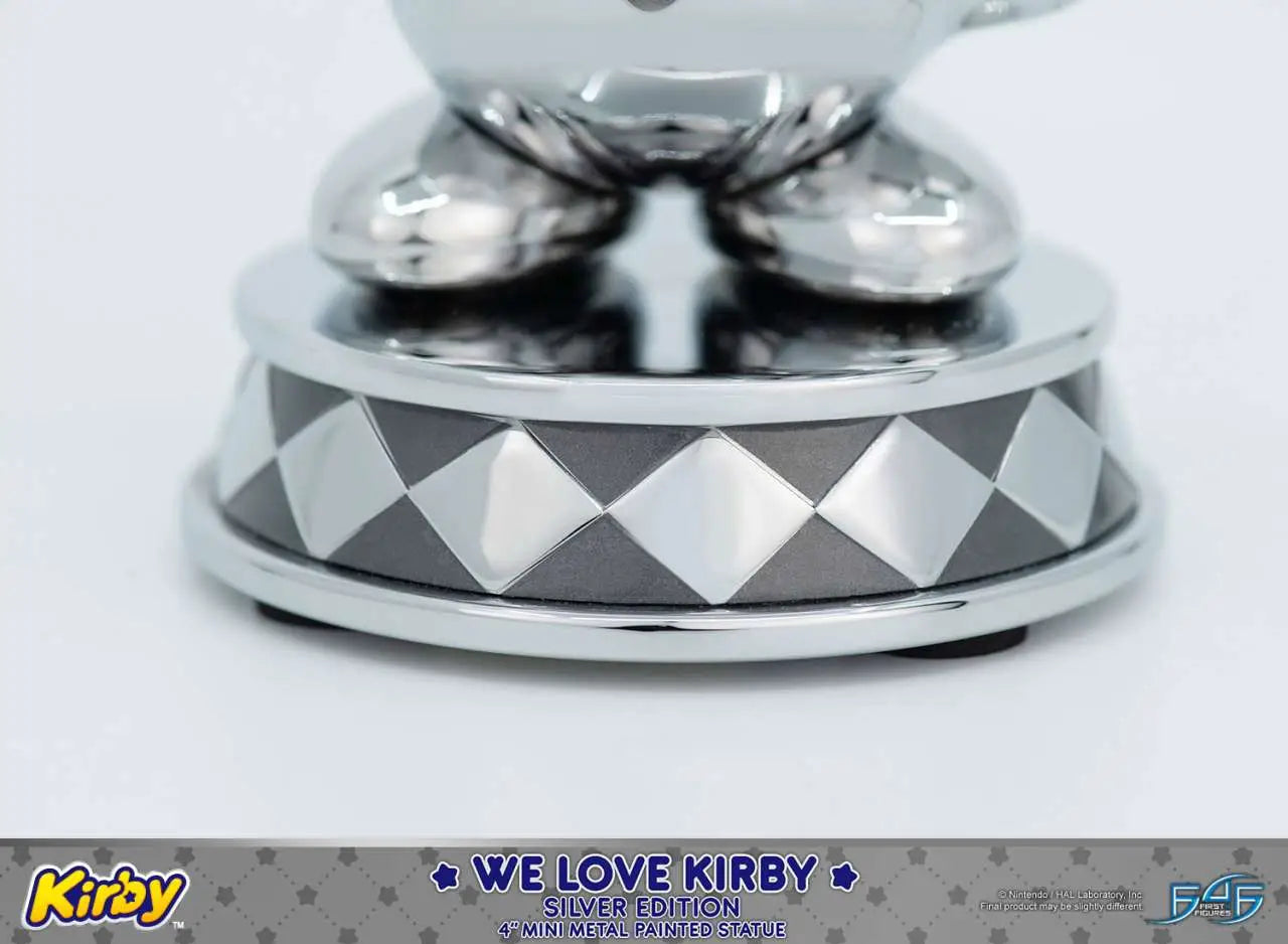 WE LOVE KIRBY SILVER EDITION STATUE