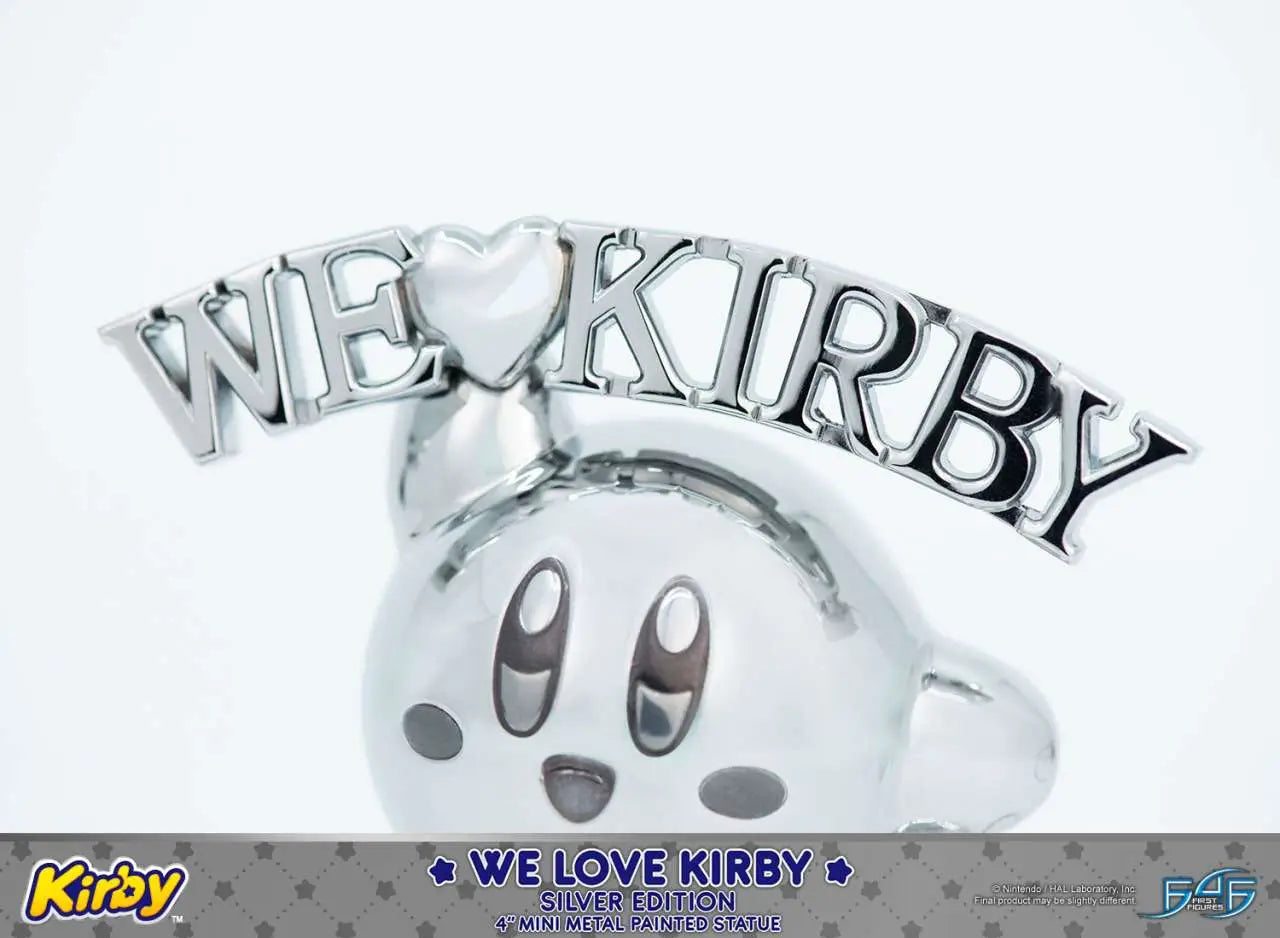 WE LOVE KIRBY SILVER EDITION STATUE