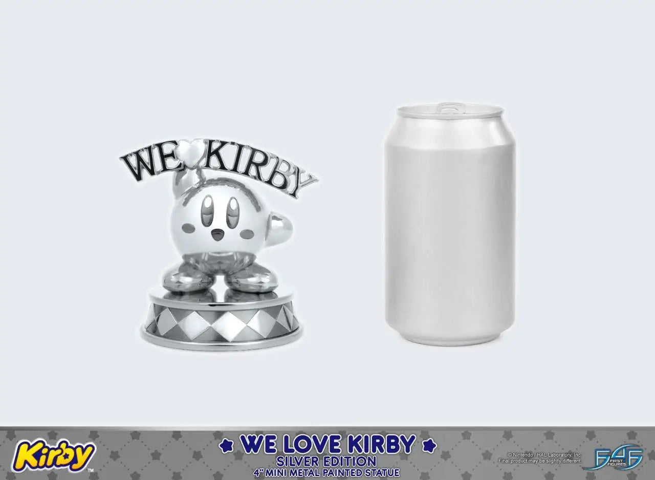 WE LOVE KIRBY SILVER EDITION STATUE