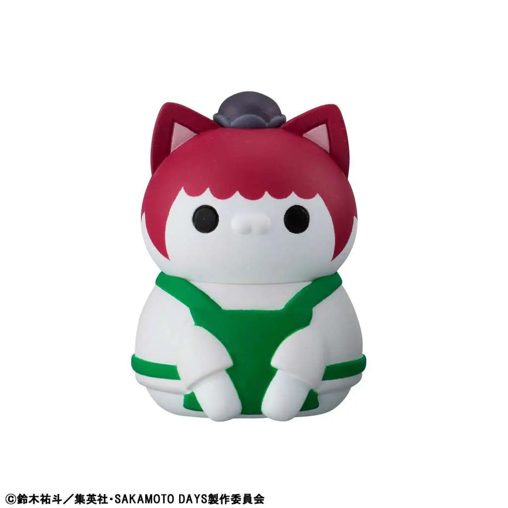 MEGAHOUSE SAKAMOTO MEGA CAT PROJECT CATS CHEERFUL SAKAMOTO STORE DISPLAY (8) MINI FIGURA 3 cm