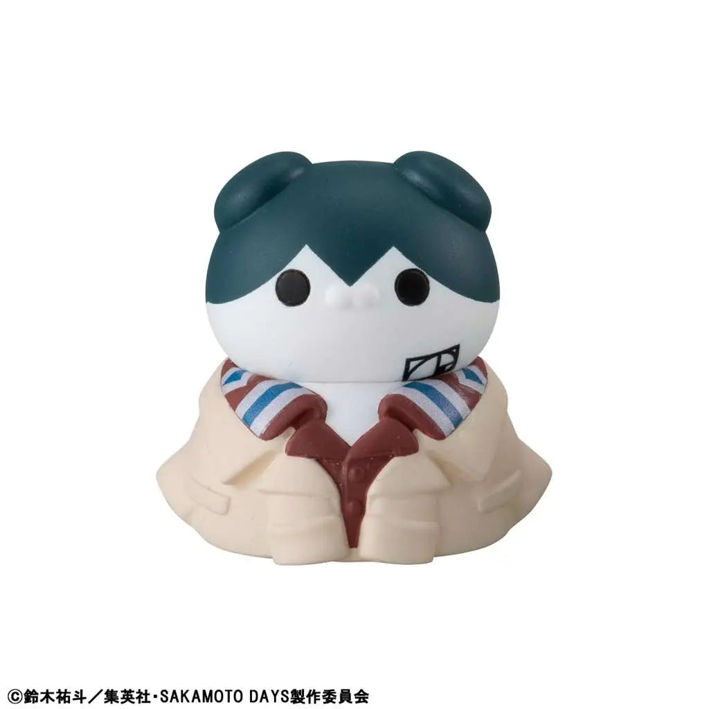 MEGAHOUSE SAKAMOTO MEGA CAT PROJECT CATS CHEERFUL SAKAMOTO STORE DISPLAY (8) MINI FIGURA 3 cm