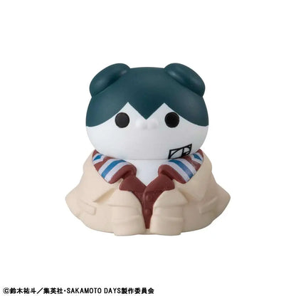 MEGAHOUSE SAKAMOTO MEGA CAT PROJECT CATS CHEERFUL SAKAMOTO STORE DISPLAY (8) MINI FIGURA 3 cm
