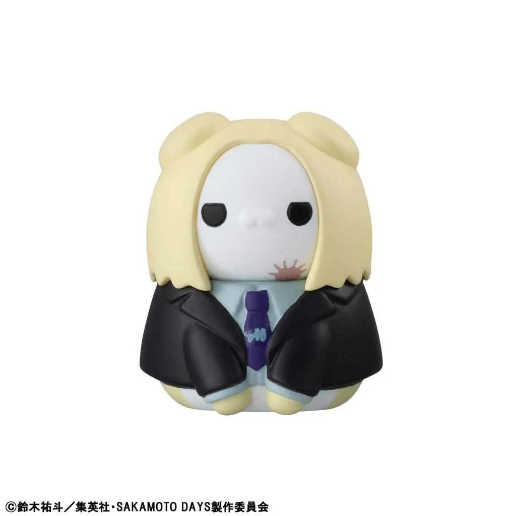 MEGAHOUSE SAKAMOTO MEGA CAT PROJECT CATS CHEERFUL SAKAMOTO STORE DISPLAY (8) MINI FIGURA 3 cm