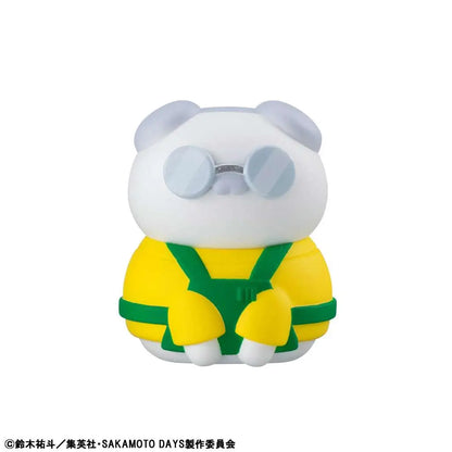 MEGAHOUSE SAKAMOTO MEGA CAT PROJECT CATS CHEERFUL SAKAMOTO STORE DISPLAY (8) MINI FIGURA 3 cm