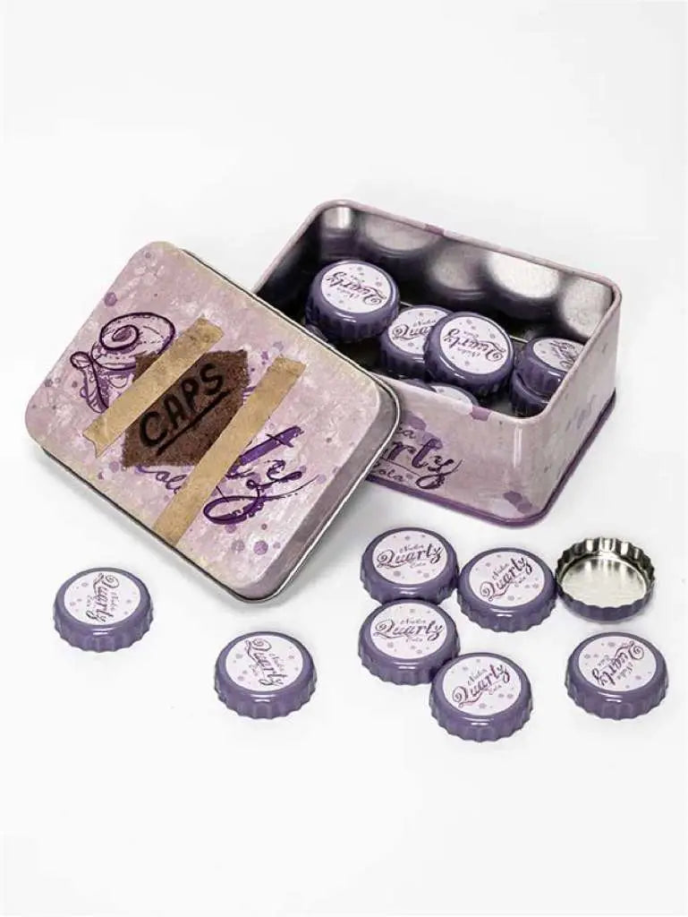DEVPLUS - FALLOUT FALLOUT NUKA QUARTZ COLLECTIBLE TIN REPLICA 10 x 7 x 4 cm