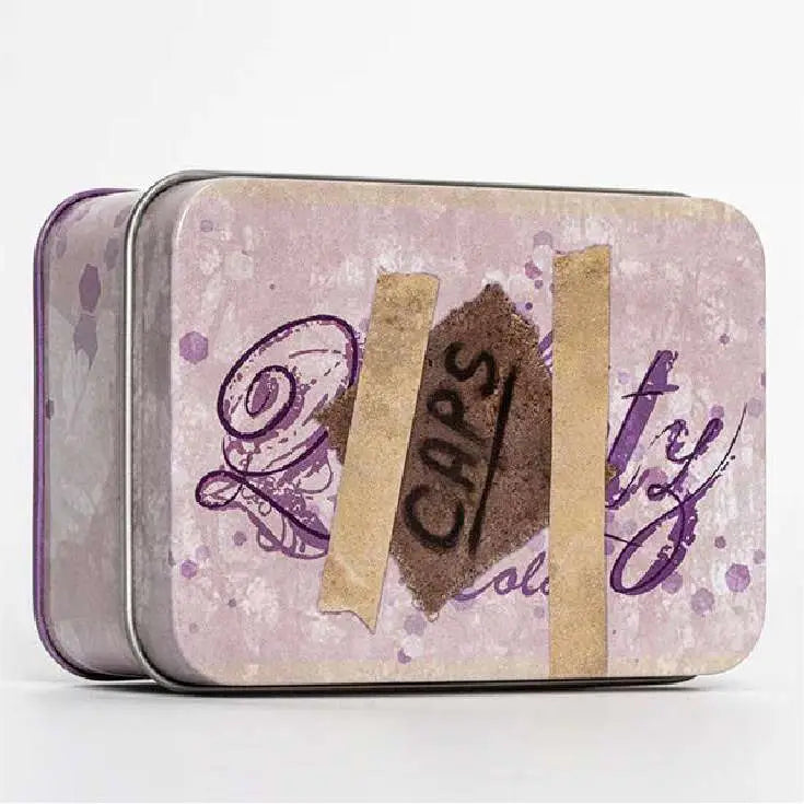 DEVPLUS - FALLOUT FALLOUT NUKA QUARTZ COLLECTIBLE TIN REPLICA 10 x 7 x 4 cm