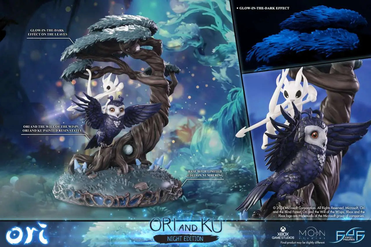 ORI AND THE WILL OF THE WISPS ORI AND KU NIGHT VAR STATUE