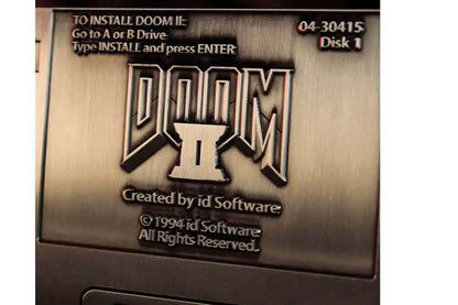 FANATTIK DOOM 2 FLOPPY DISK LIMITED EDITION REPLICA LIMITED EDITION