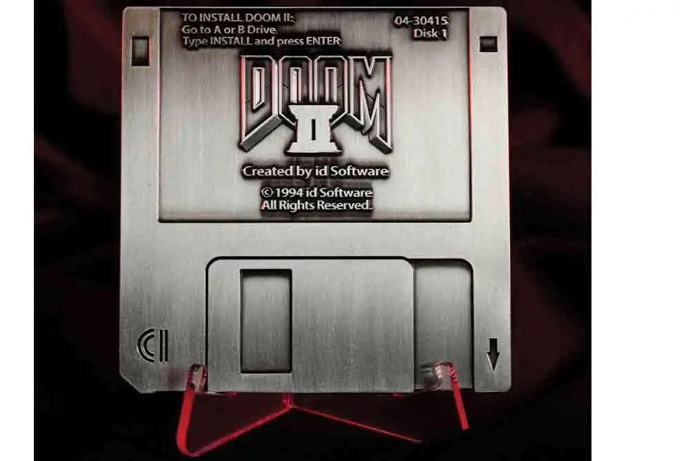 FANATTIK DOOM 2 FLOPPY DISK LIMITED EDITION REPLICA LIMITED EDITION