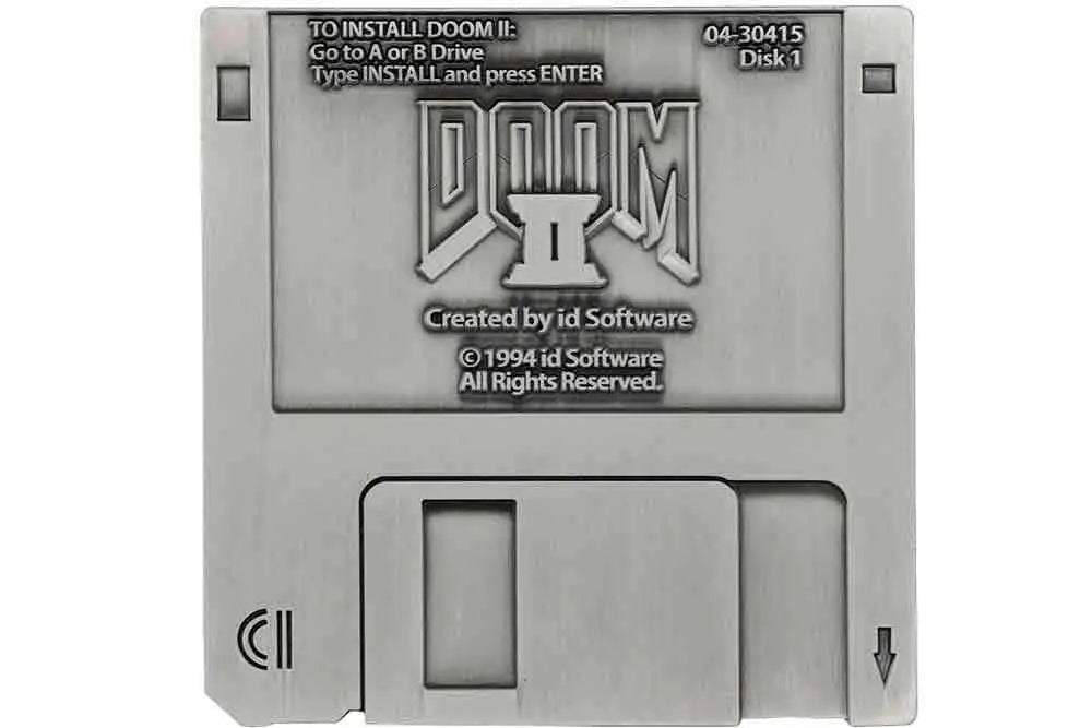FANATTIK DOOM 2 FLOPPY DISK LIMITED EDITION REPLICA LIMITED EDITION
