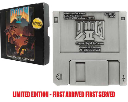 FANATTIK DOOM 2 FLOPPY DISK LIMITED EDITION REPLICA LIMITED EDITION