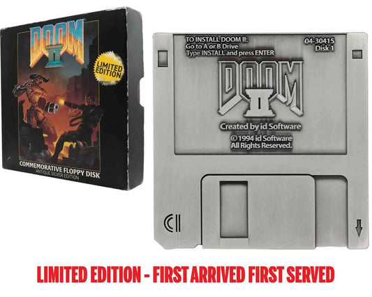 FANATTIK DOOM 2 FLOPPY DISK LIMITED EDITION REPLICA LIMITED EDITION