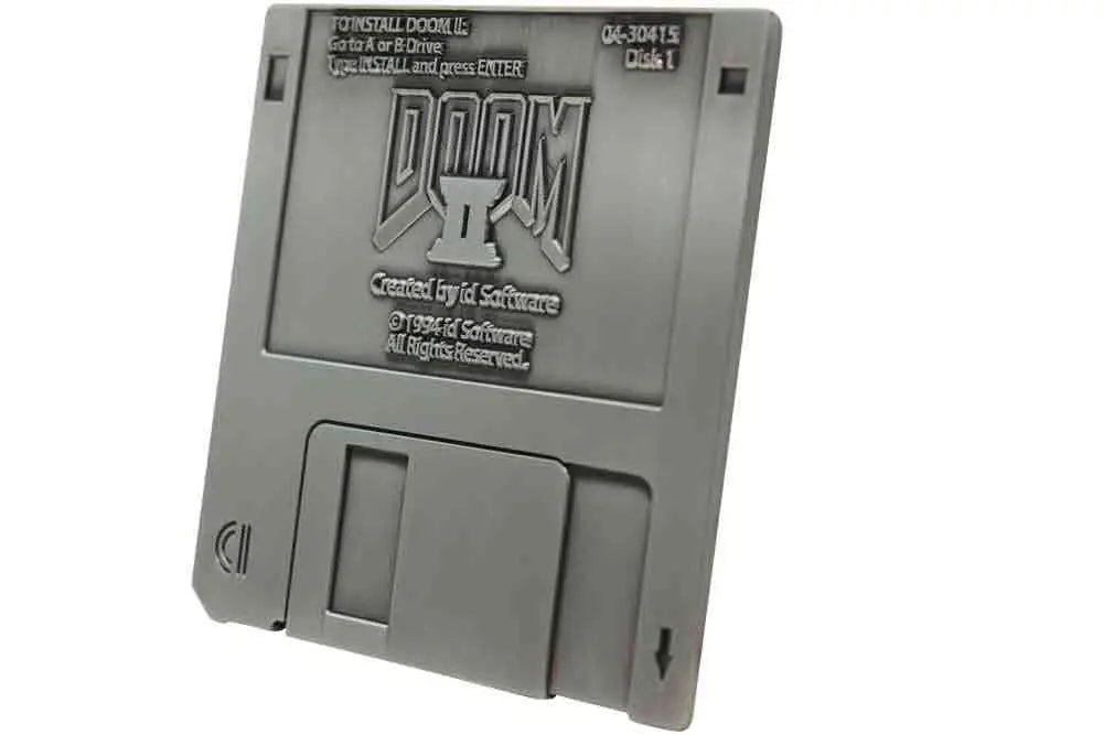 FANATTIK DOOM 2 FLOPPY DISK LIMITED EDITION REPLICA LIMITED EDITION