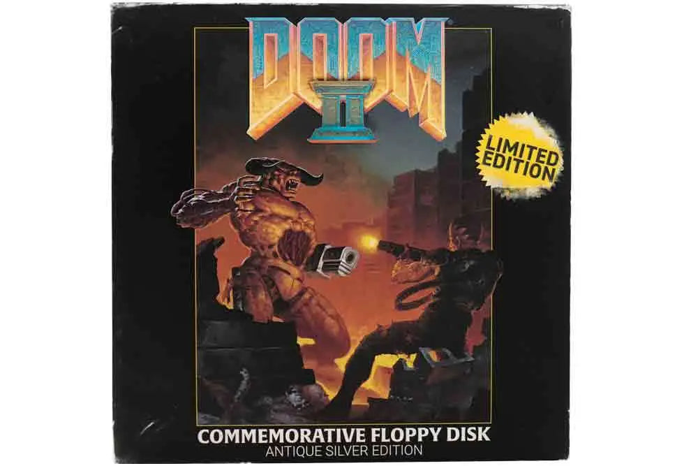 FANATTIK DOOM 2 FLOPPY DISK LIMITED EDITION REPLICA LIMITED EDITION