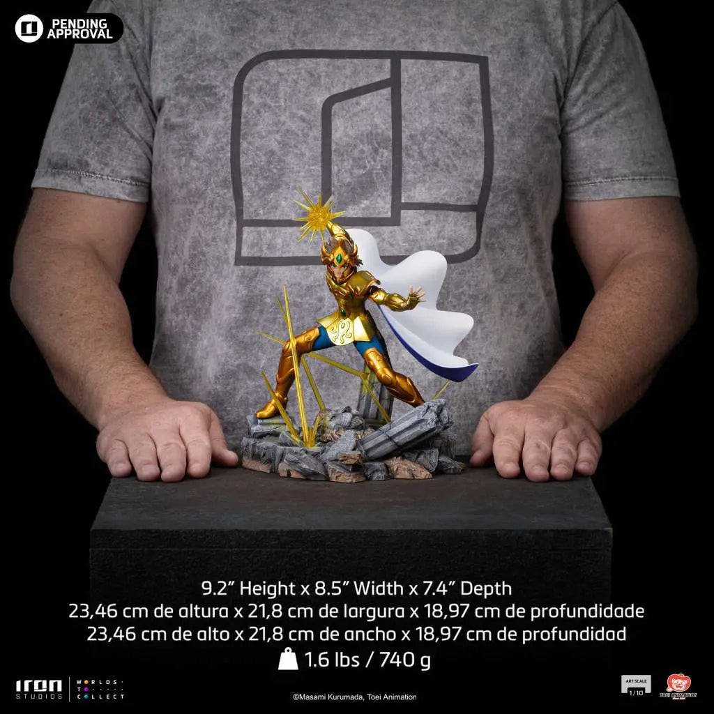IRON STUDIOS AIOLIA & LEO - SAINT SEIYA 1/10 STATUA 23.46 cm