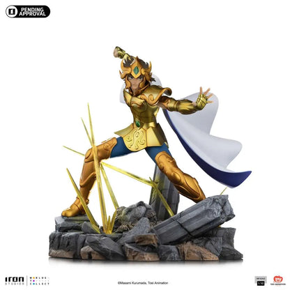 IRON STUDIOS AIOLIA & LEO - SAINT SEIYA 1/10 STATUA 23.46 cm
