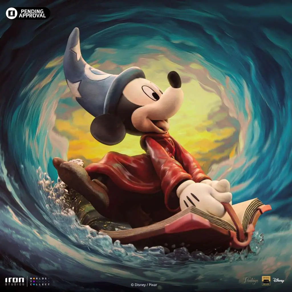 IRON STUDIOS DISNEY CLASSICS SORCERER MICKEY 1/10 STATUA 28.56 cm