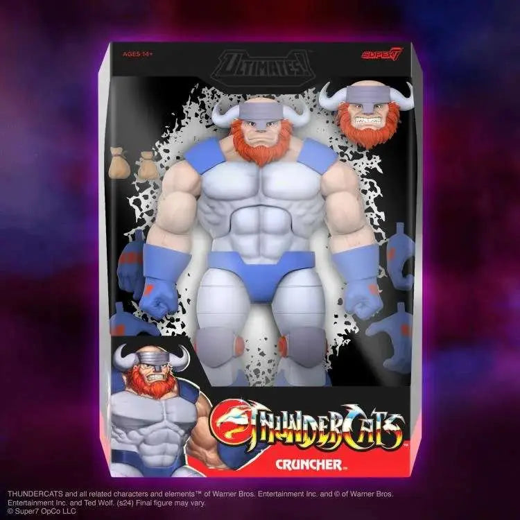 SUPER 7 - THUNDERCATS THUNDERCATS ULTIMATES! W 12 CRUNCHER AF ACTION FIGURE 17 cm