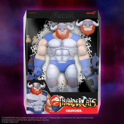 SUPER 7 - THUNDERCATS THUNDERCATS ULTIMATES! W 12 CRUNCHER AF ACTION FIGURE 17 cm