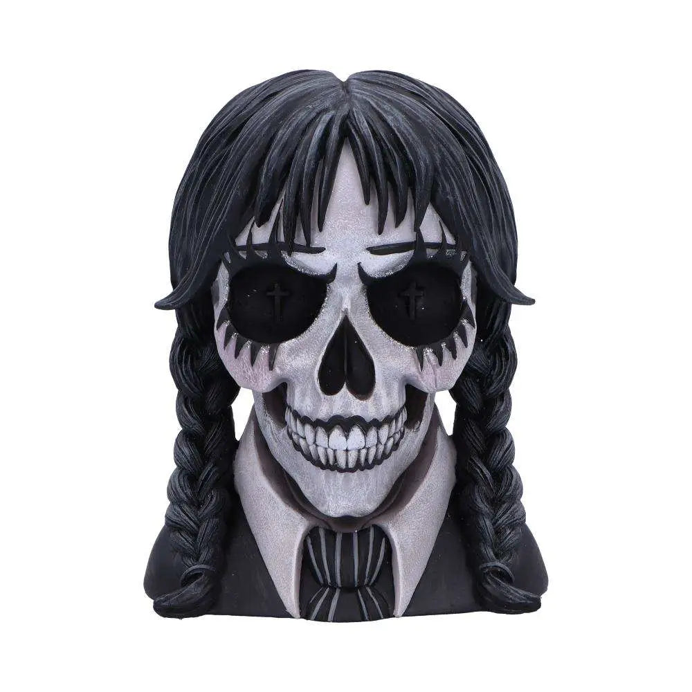 DARK GLARE GOTHIC SCHOOL GIRL SKULL